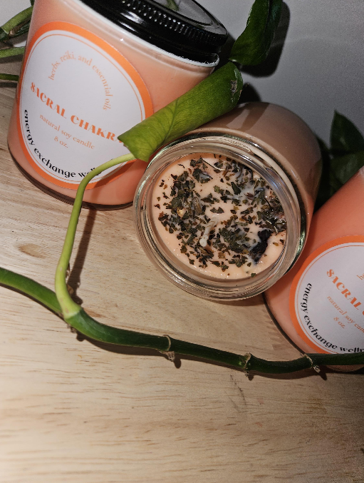 Sacral Chakra BALANCE-Candle